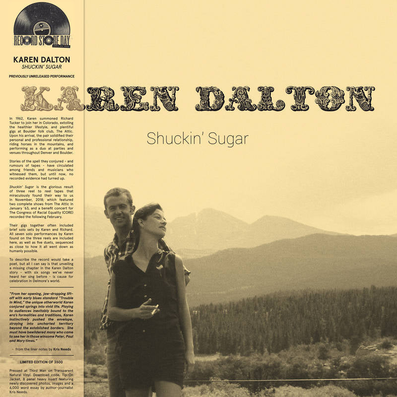Karen Dalton - Shuckin' Sugar LP
