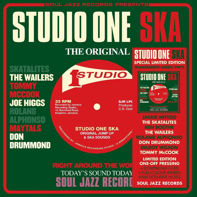 Various - Soul Jazz Records Presents: Studio One Ska 2LP