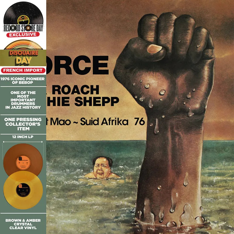 Max Roach & Archie Shepp – Force - Sweet Mao - Suid Afrika 76 2LP
