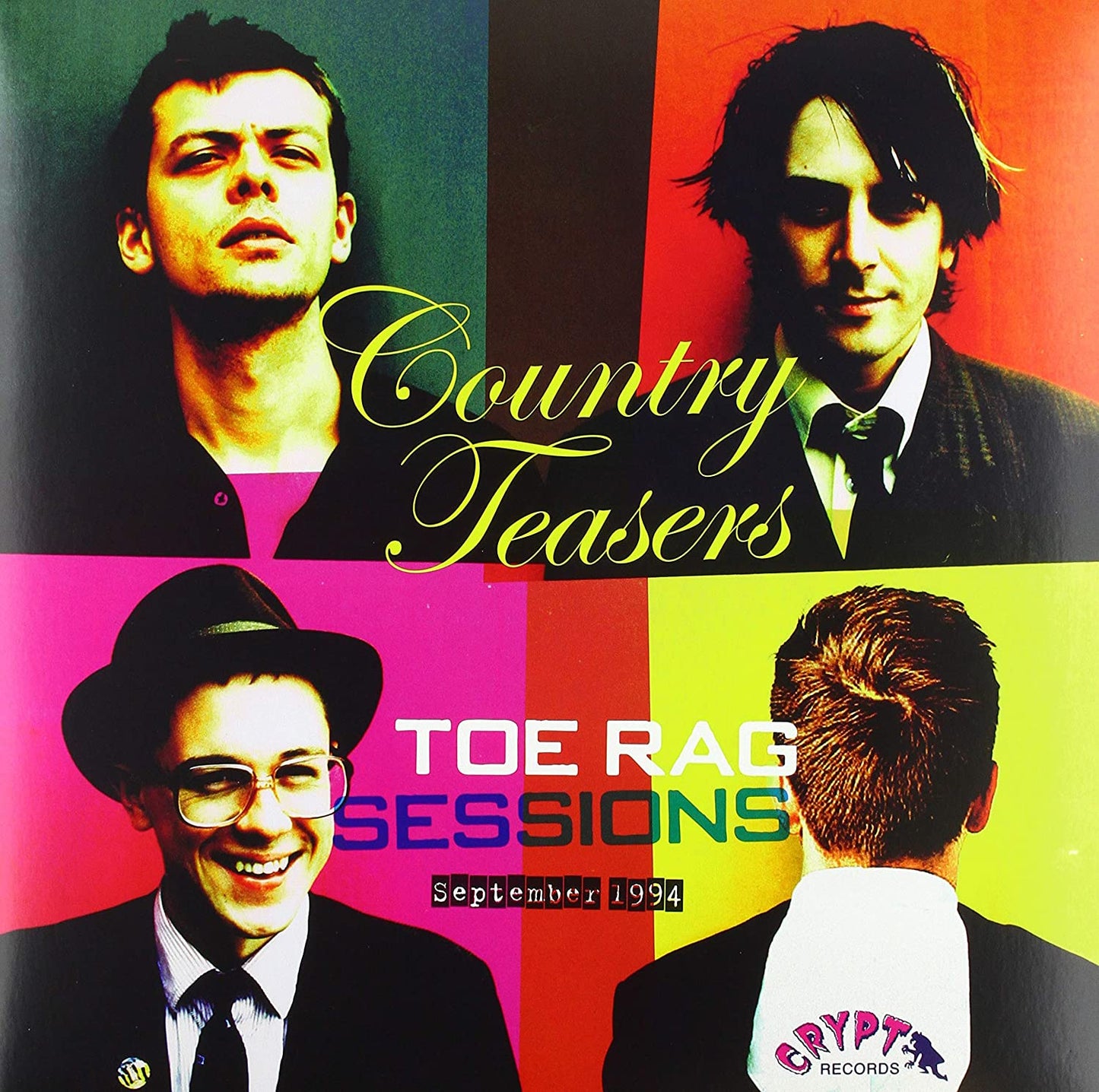 Country Teasers - Toe Rag Sessions September 1994 LP