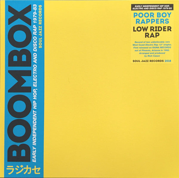 Poor Boy Rappers - Low Rider Rap 12"
