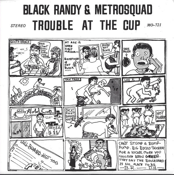 Black Randy & Metrosquad - Trouble At The Cup 7"