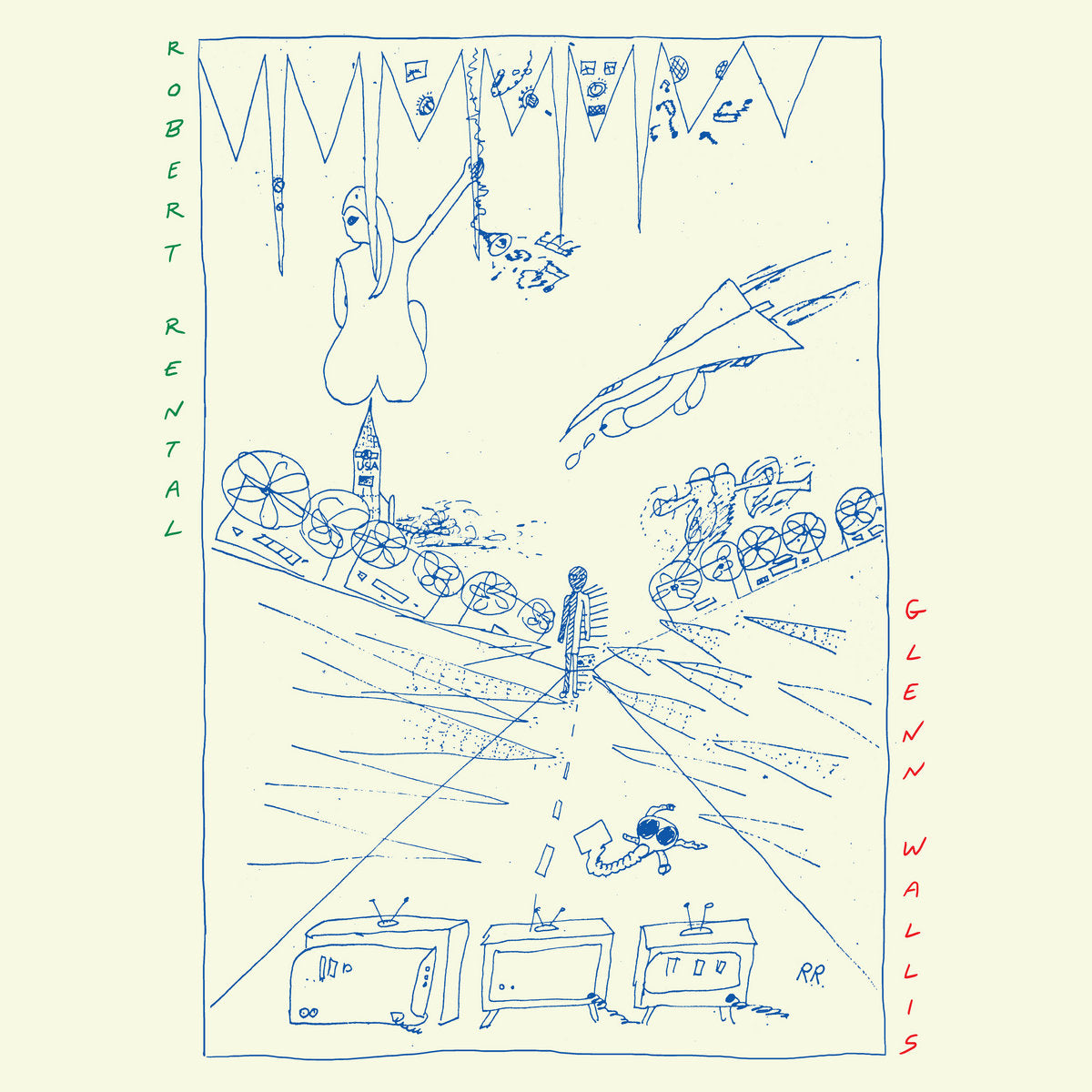 Rental Robert & Glenn Wallis - Untitled LP