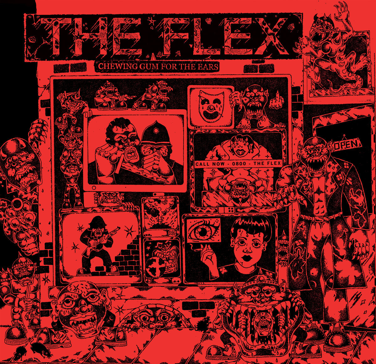 The Flex - Chewing Gum For The Ears LP