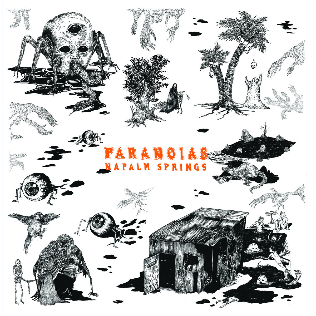 Paranoids - Napalm Springs 7"