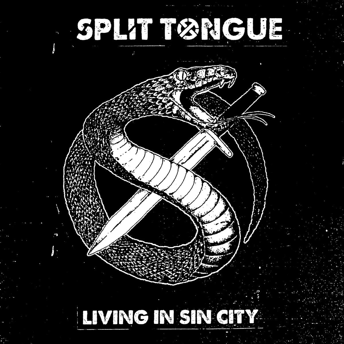 Split Tongue - Living in Sin City 7"