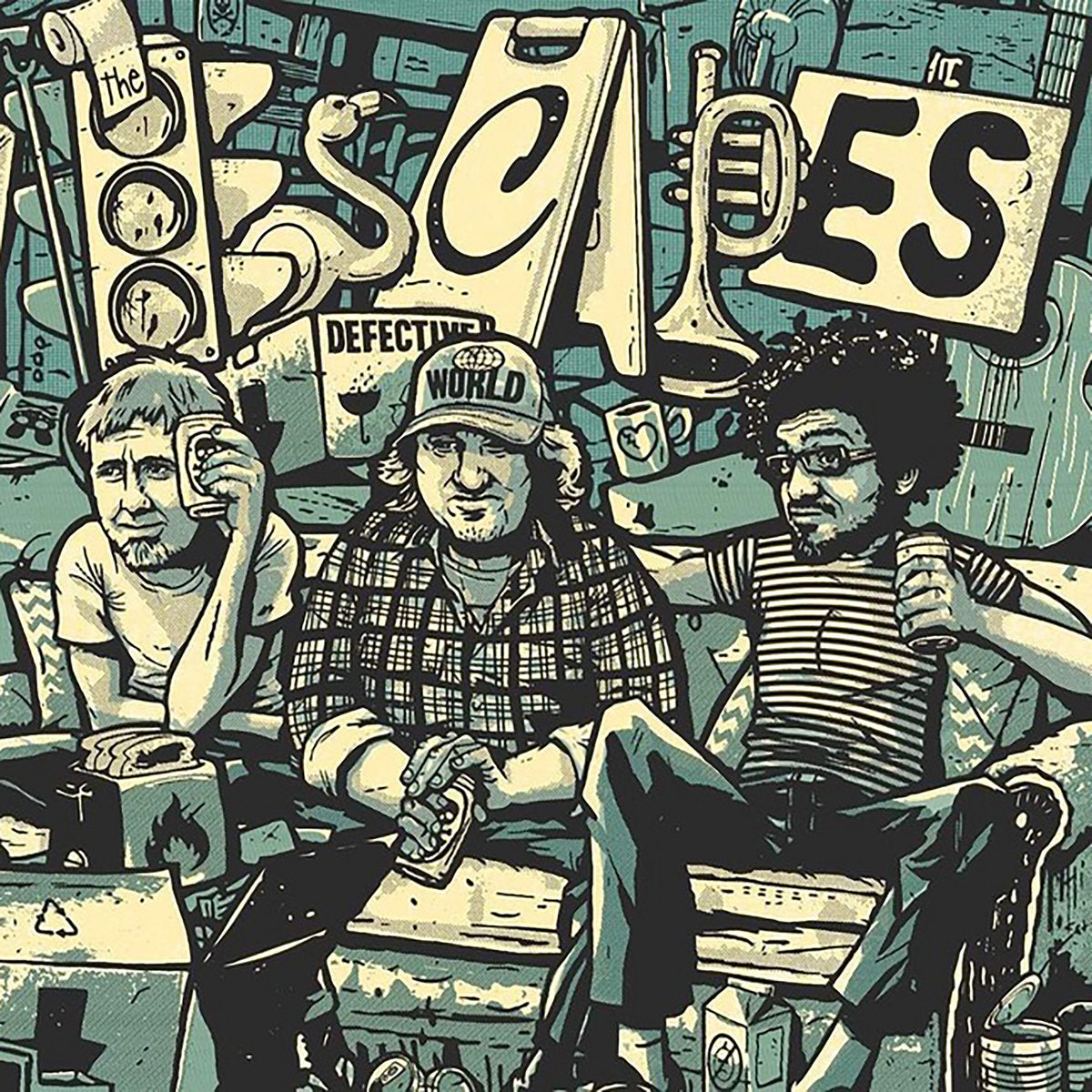 The Escapes - Defective World 7"