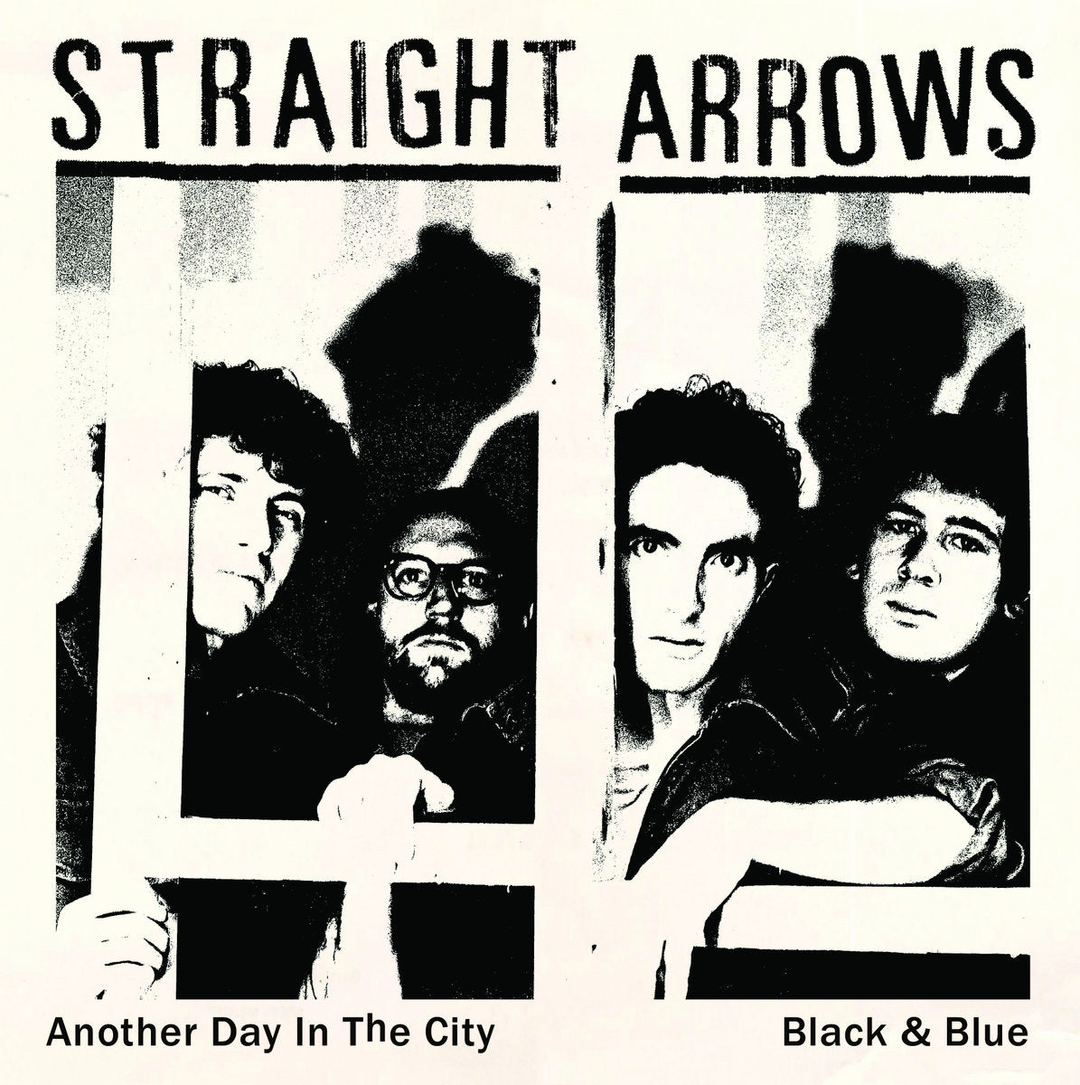 Straight Arrows - Another Day in the City / Black & Blue 7"