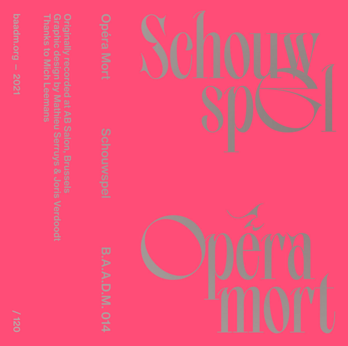 Opéra Mort - Schouwspel CS