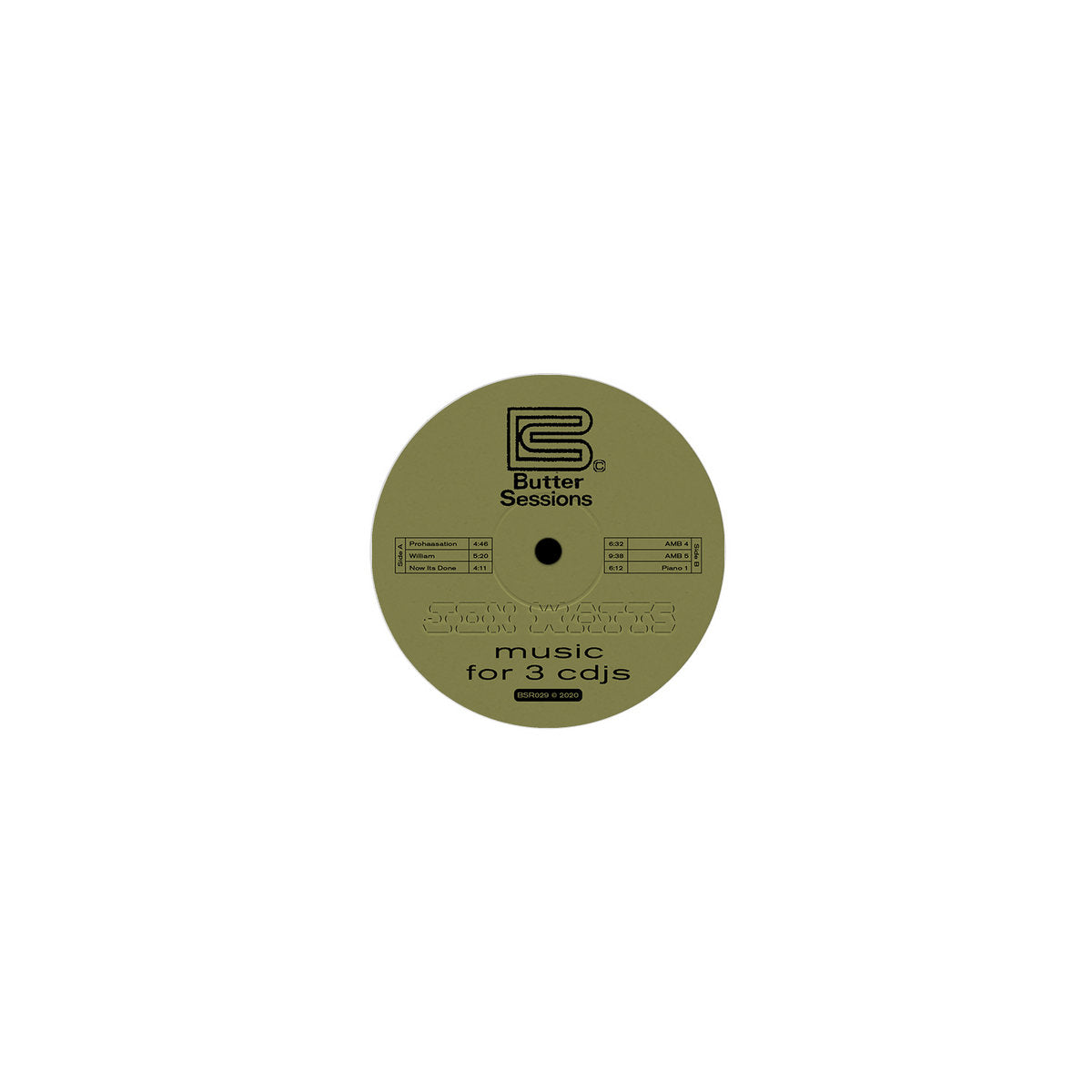 Jon Watts - Music For 3 CDJs 12"