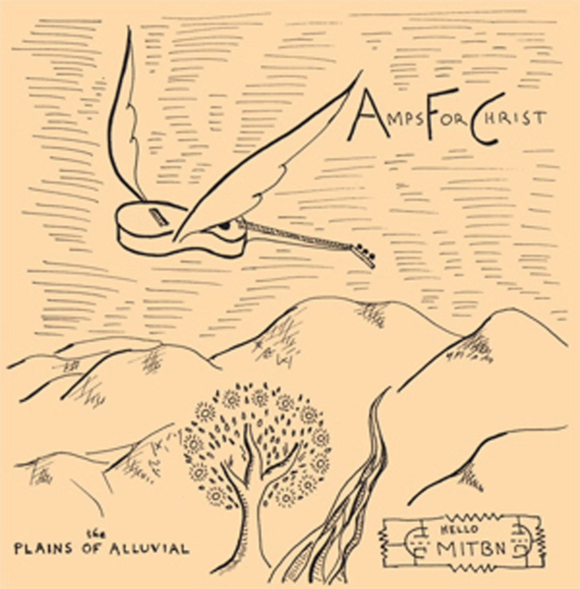 Amps For Christ - Plains Of Alluvial LP