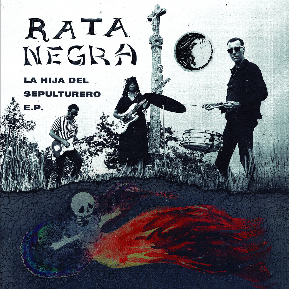 Rata Negra - La Hija Del Sepulturero 7"