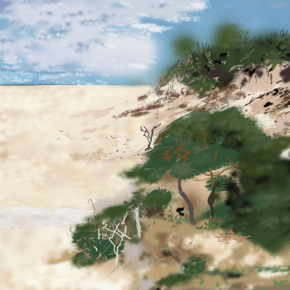 Low Flung - Outside The Circle LP