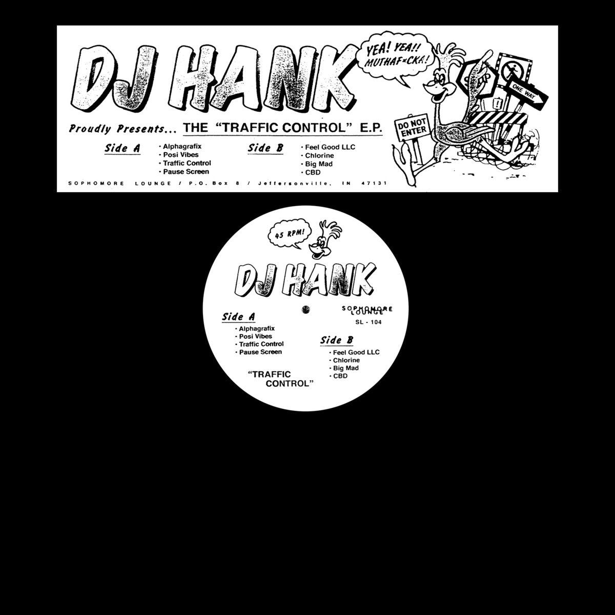 DJ Hank - Traffic Control 12"