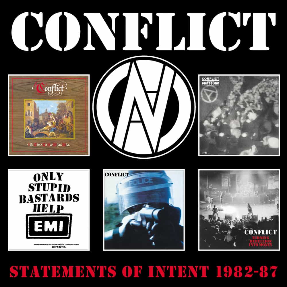 Conflict - Statements Of Intent 1982-1987 5CD