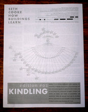 Load image into Gallery viewer, Seth Cooke - KINDLING #2 - How Buildings Learn Newsprint Zine &amp; Audio download code
