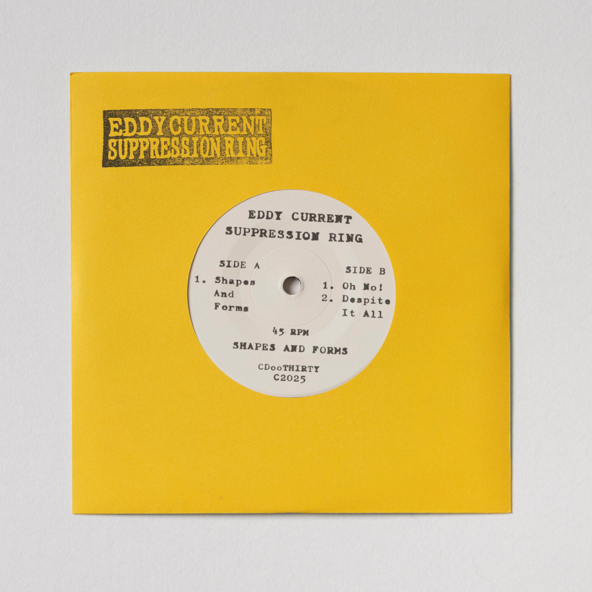 Eddy Current Suppression Ring - Shapes And Forms 7"