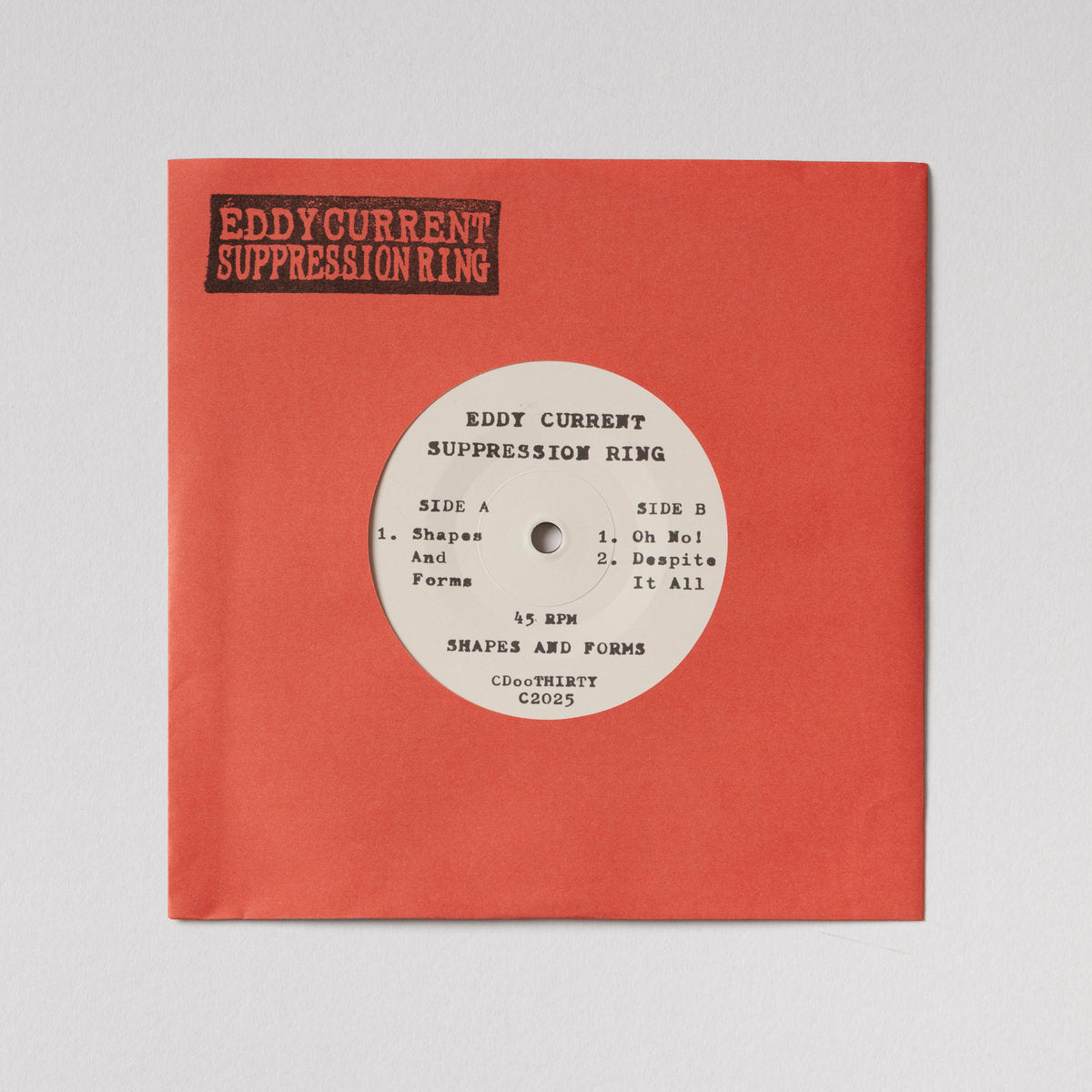 Eddy Current Suppression Ring - Shapes And Forms 7"
