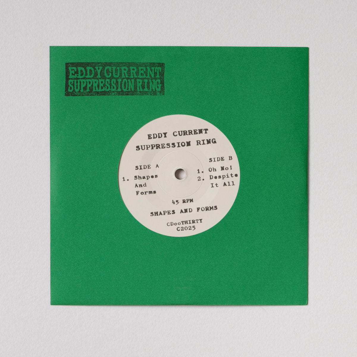 Eddy Current Suppression Ring - Shapes And Forms 7"