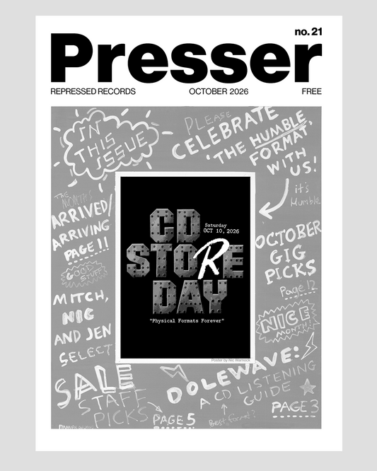 Presser Zine/Newsletter no.21 - OCTOBER 2026 (B+W Print Edition)