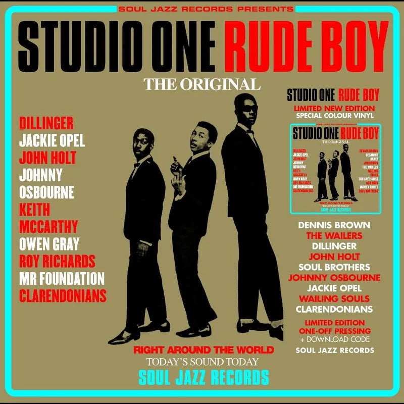 Various - Soul Jazz Records Presents Studio One Rude Boy 2LP