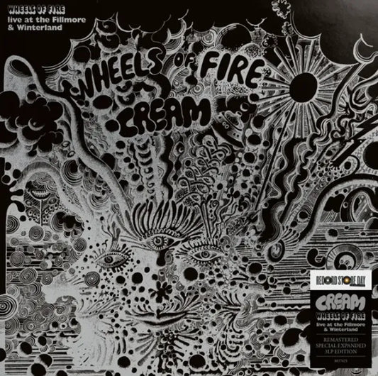 Cream - Wheels Of Fire: Live At The Fillmore Auditorium & Winterland Ballroom 3LP