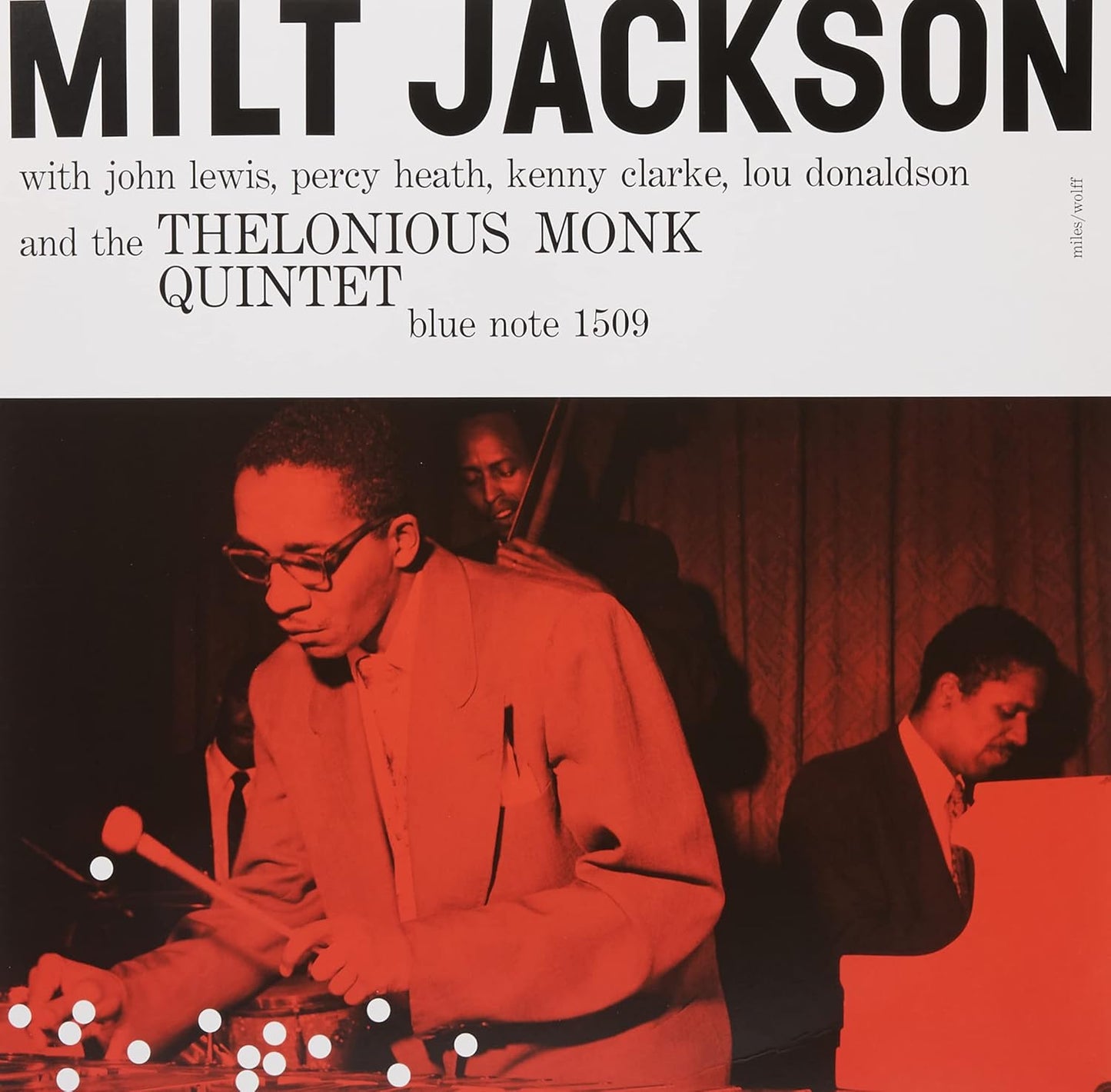 Milt Jackson - Milt Jackson and the Thelonious Monk Quintet LP