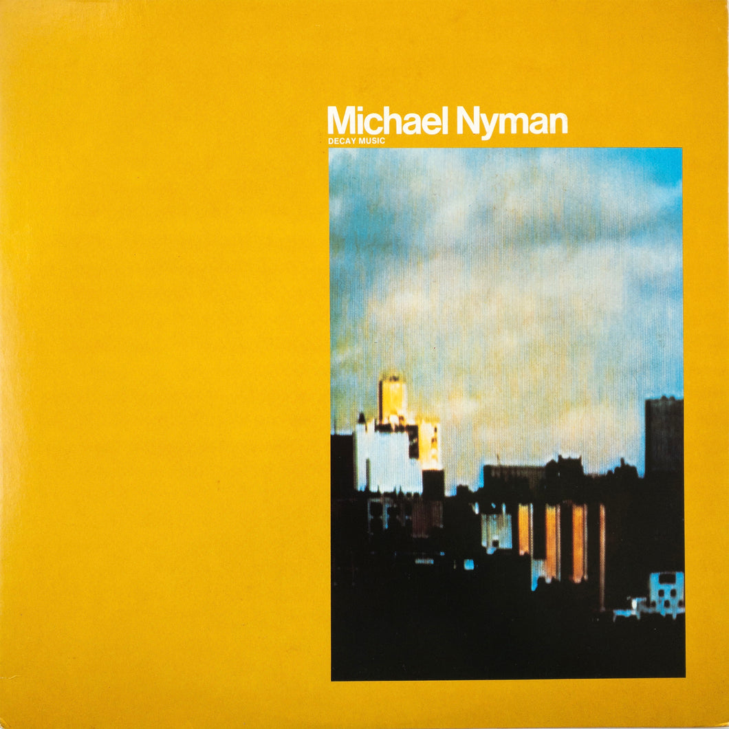 >BOX A148< Michael Nyman – Decay Music LP