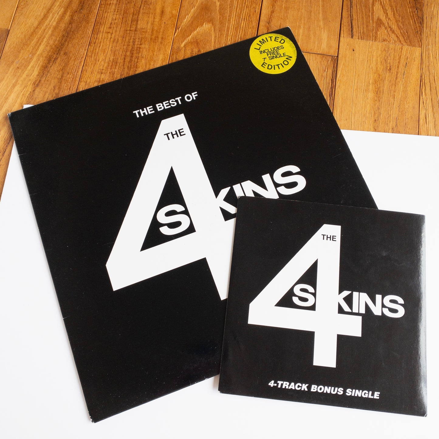The 4 Skins – The Best Of The 4 Skins LP (+7")