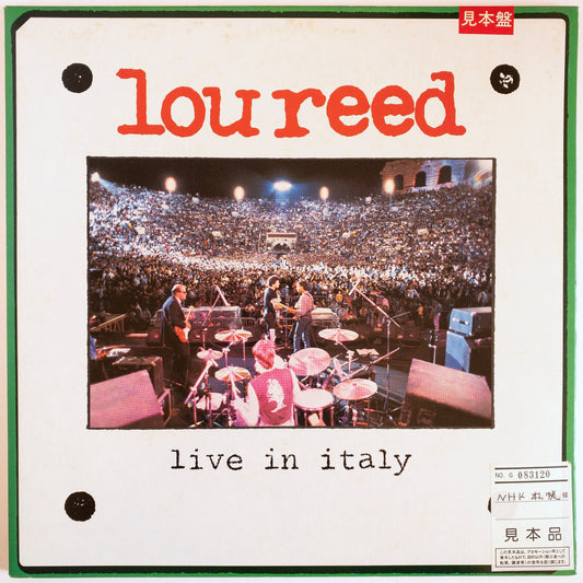 Lou Reed – Live In Italy 2LP [Promo]