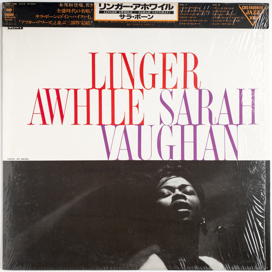 Sarah Vaughan – Linger Awhile LP