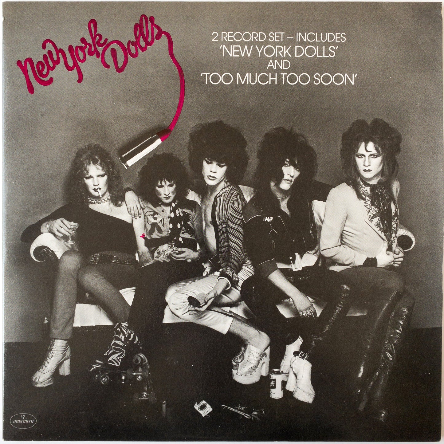 New York Dolls – New York Dolls / Too Much Too Soon 2LP