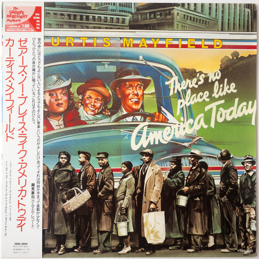 Curtis Mayfield – (There's No Place Like) America Today LP