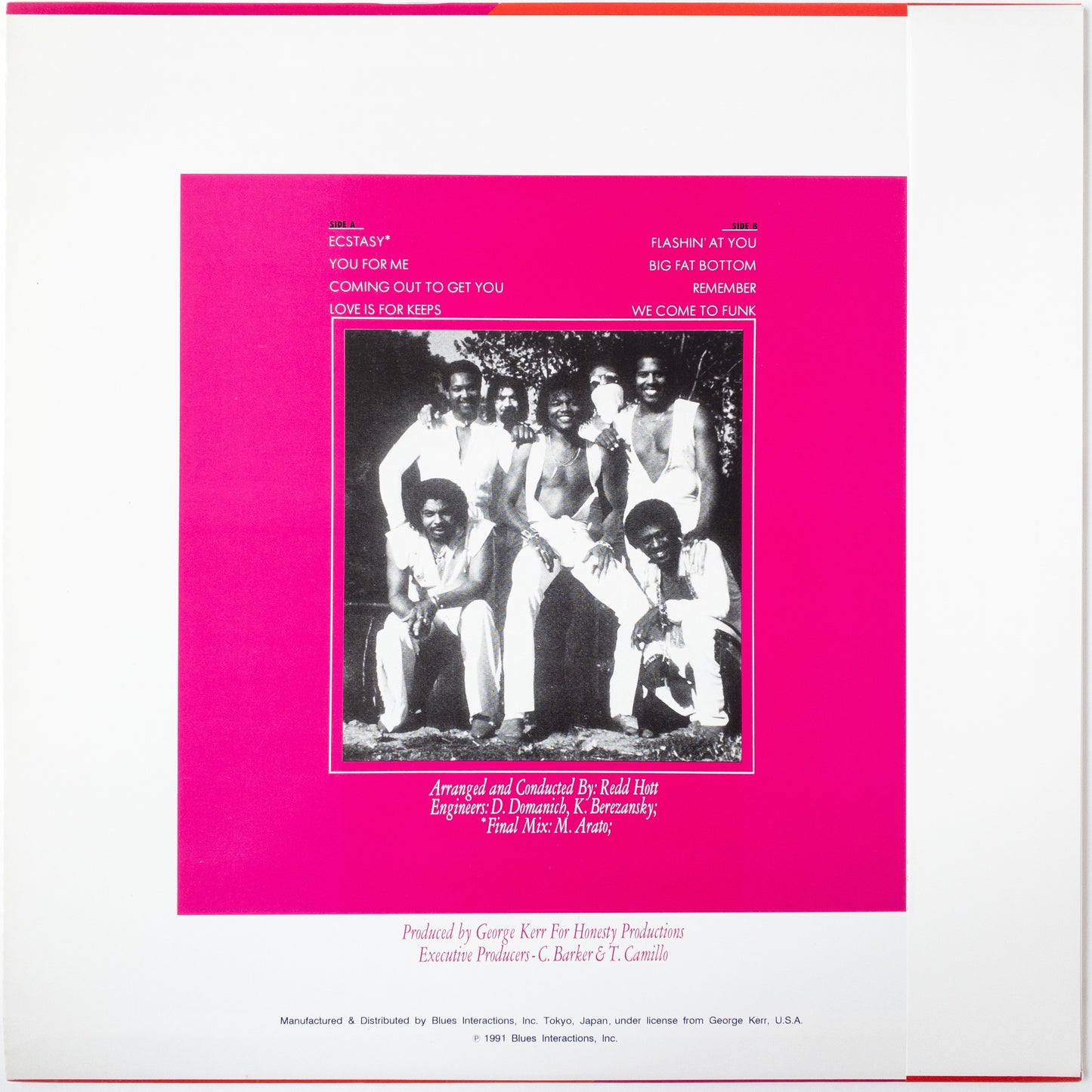 Redd Hott – Redd Hott #1 LP