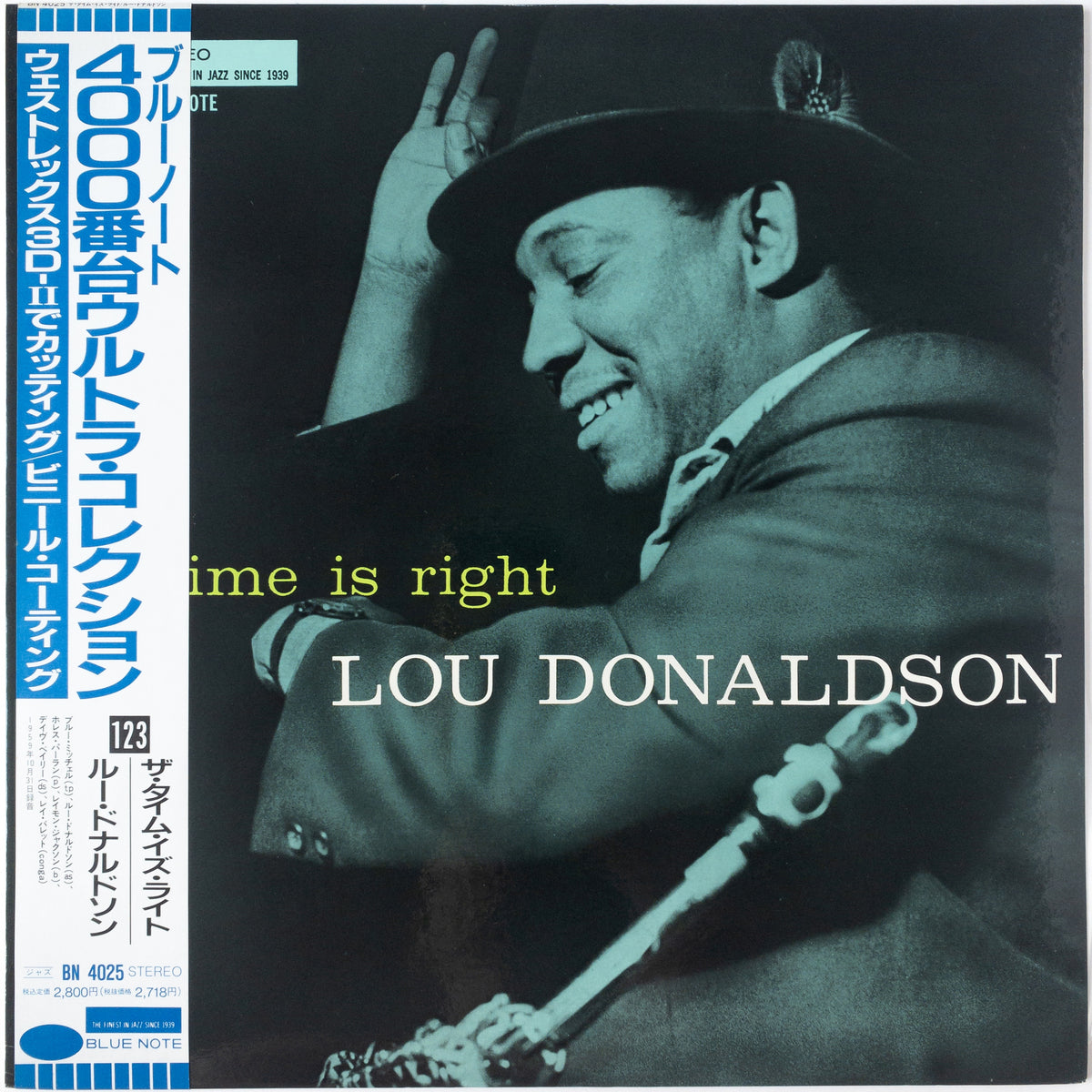 Lou Donaldson – The Time Is Right LP