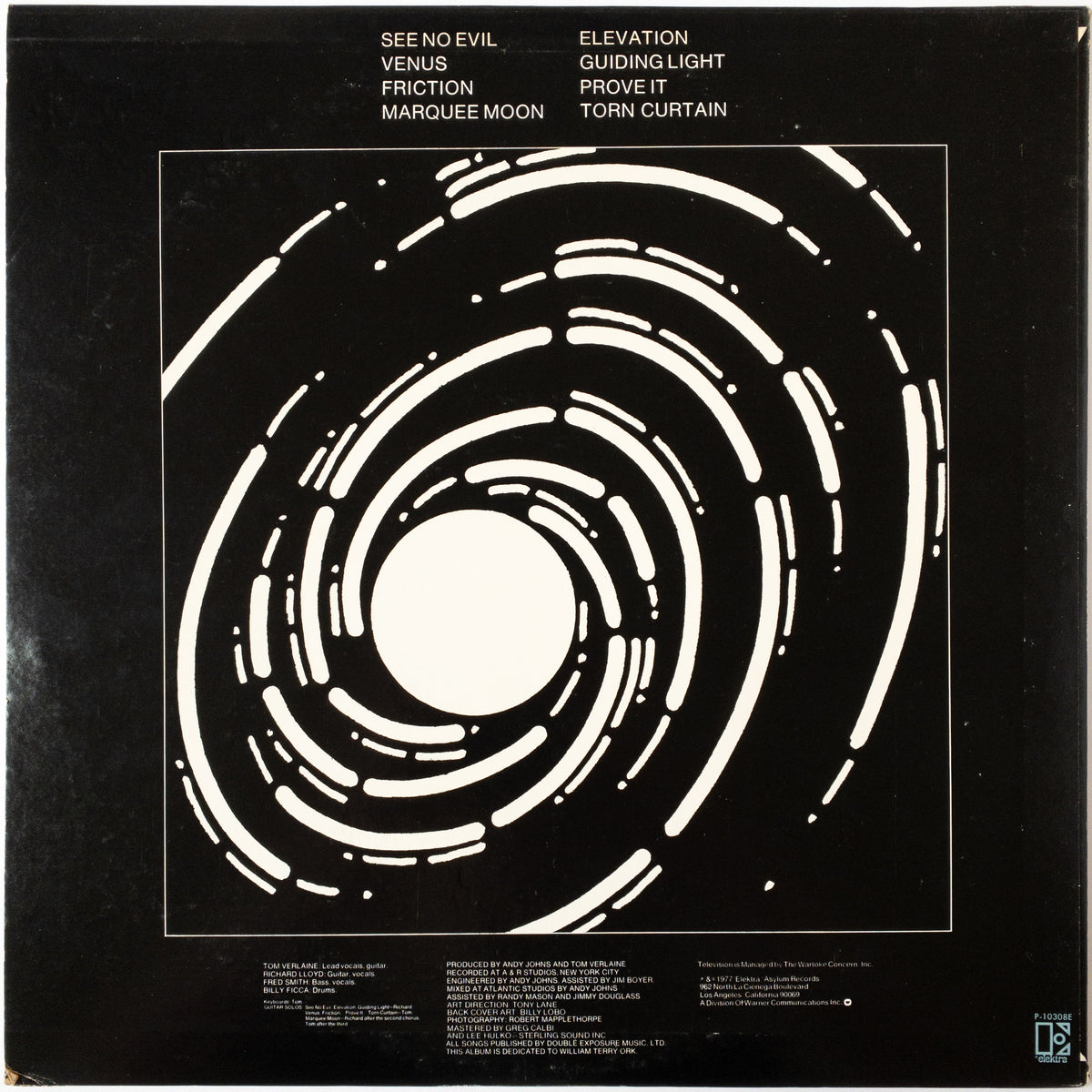 Television – Marquee Moon LP