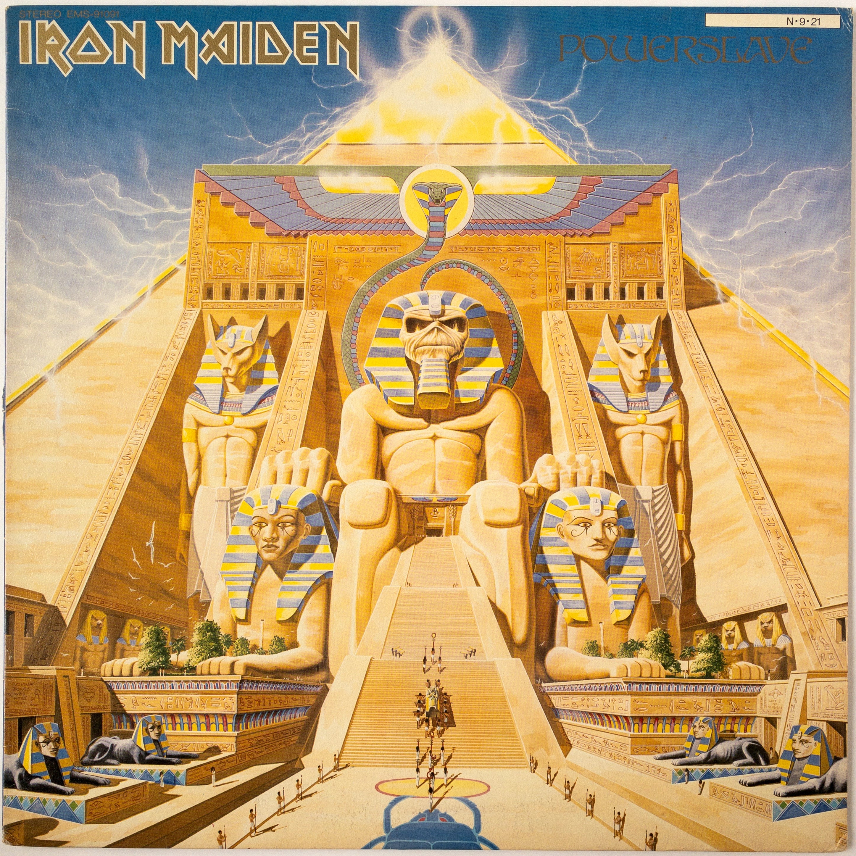Iron Maiden – Powerslave LP – Repressed Records