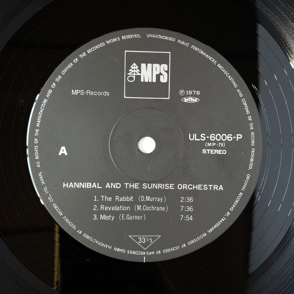 Hannibal Marvin Peterson And The Sunrise Orchestra – Hannibal LP