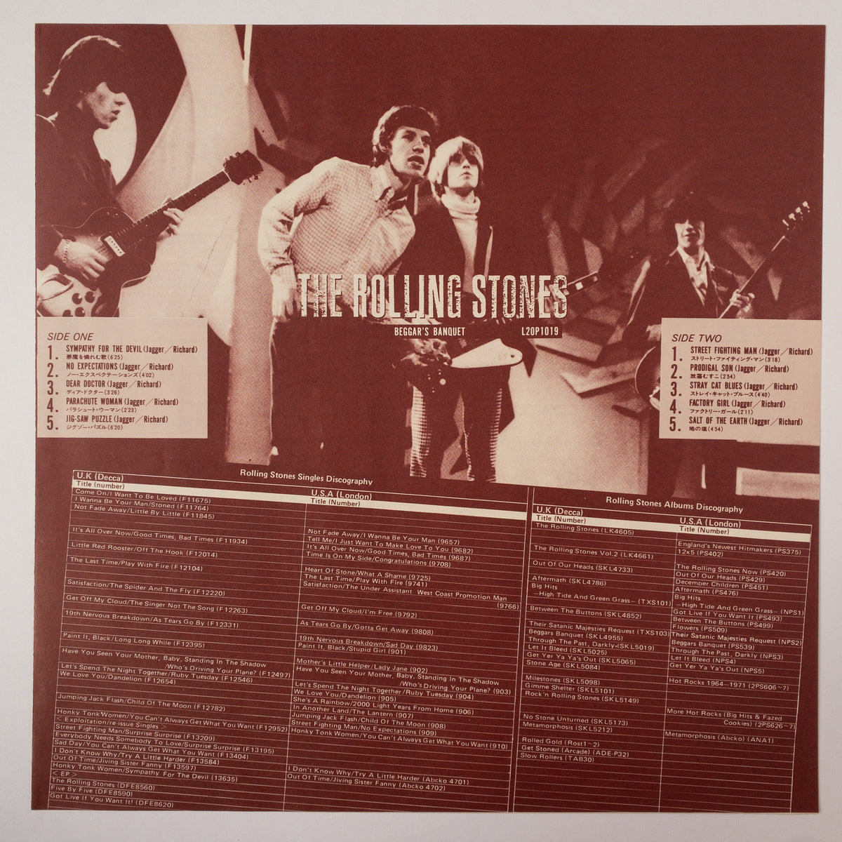 The Rolling Stones – Beggars Banquet LP