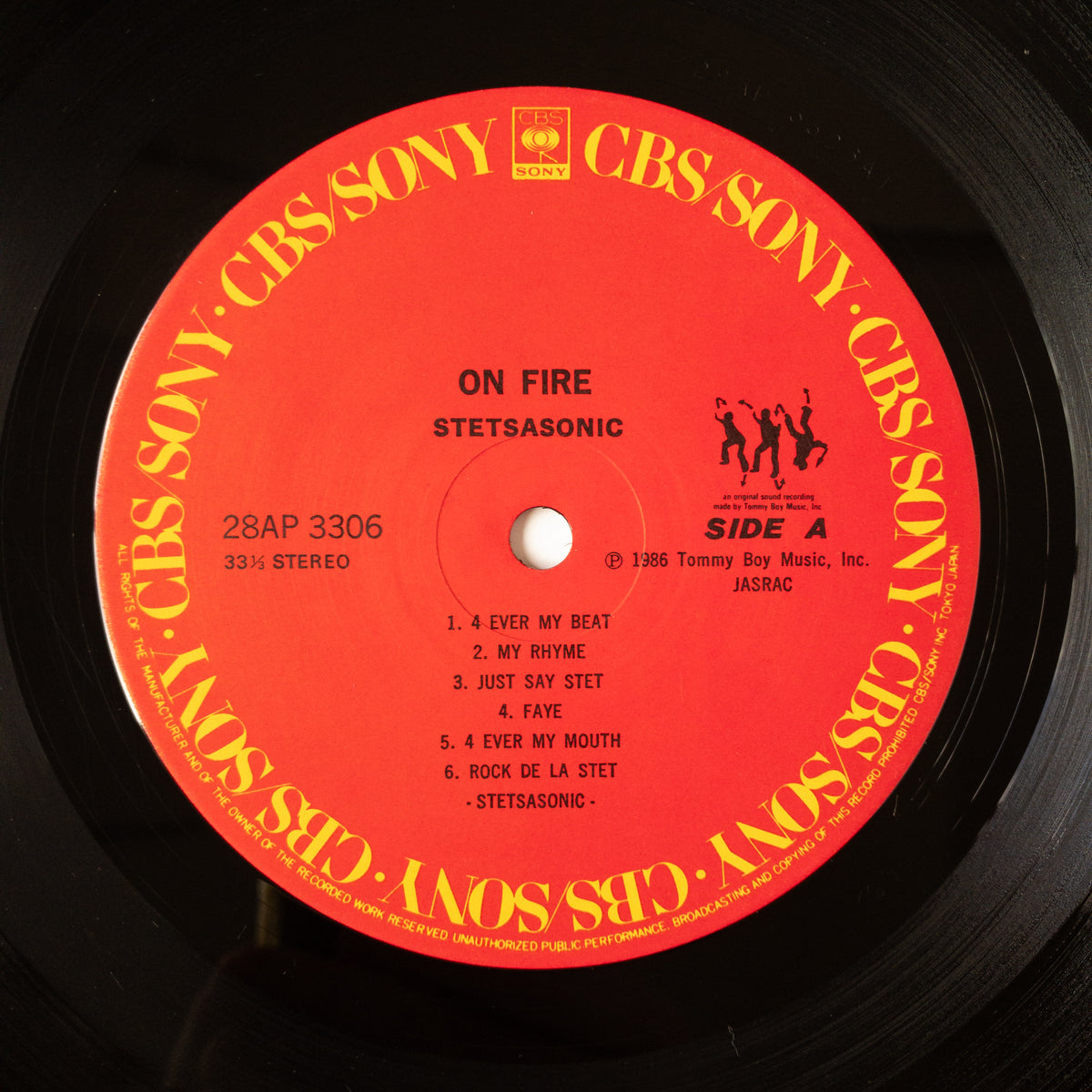 Stetsasonic – On Fire LP