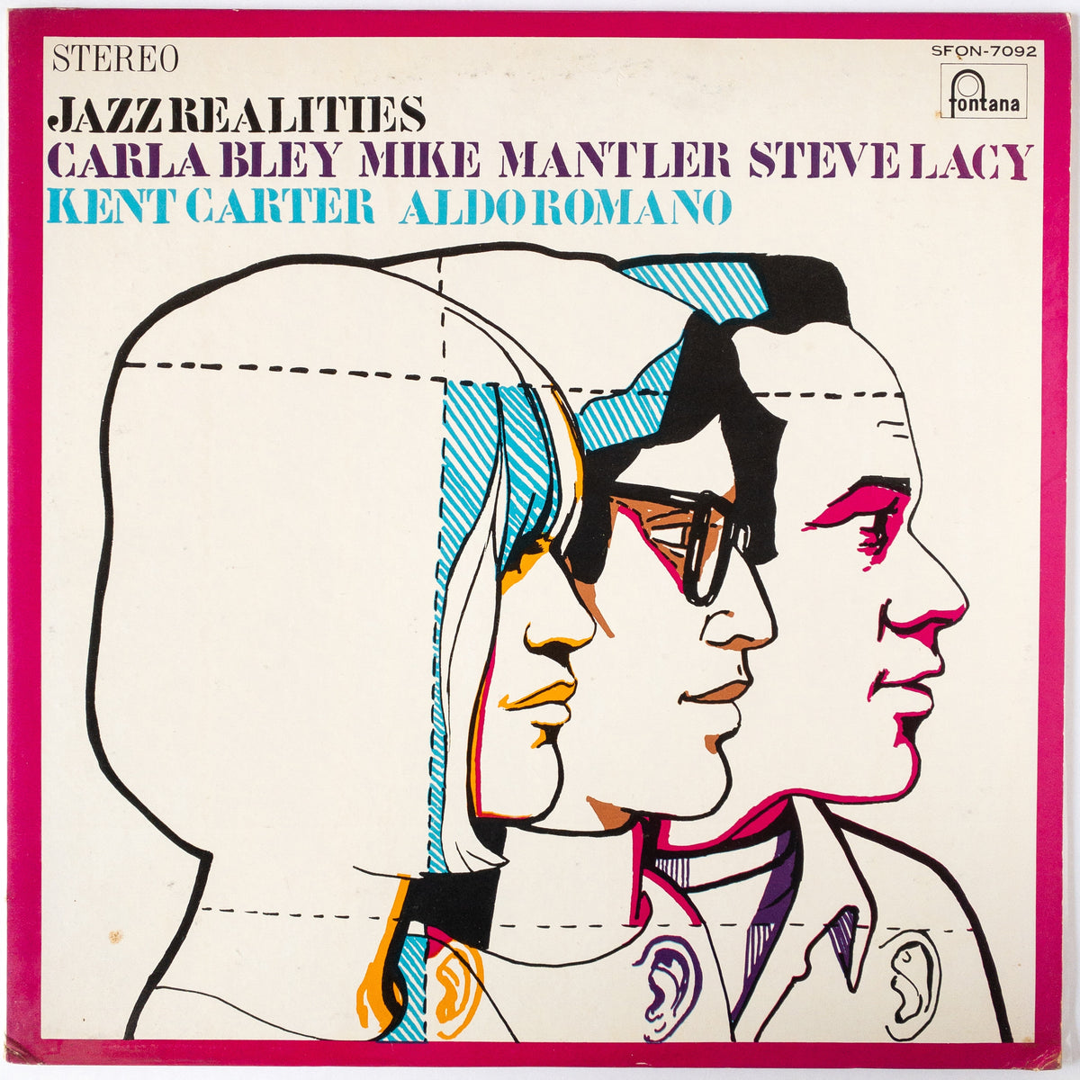 Carla Bley - Mike Mantler - Steve Lacy – Jazz Realities LP [Promo]