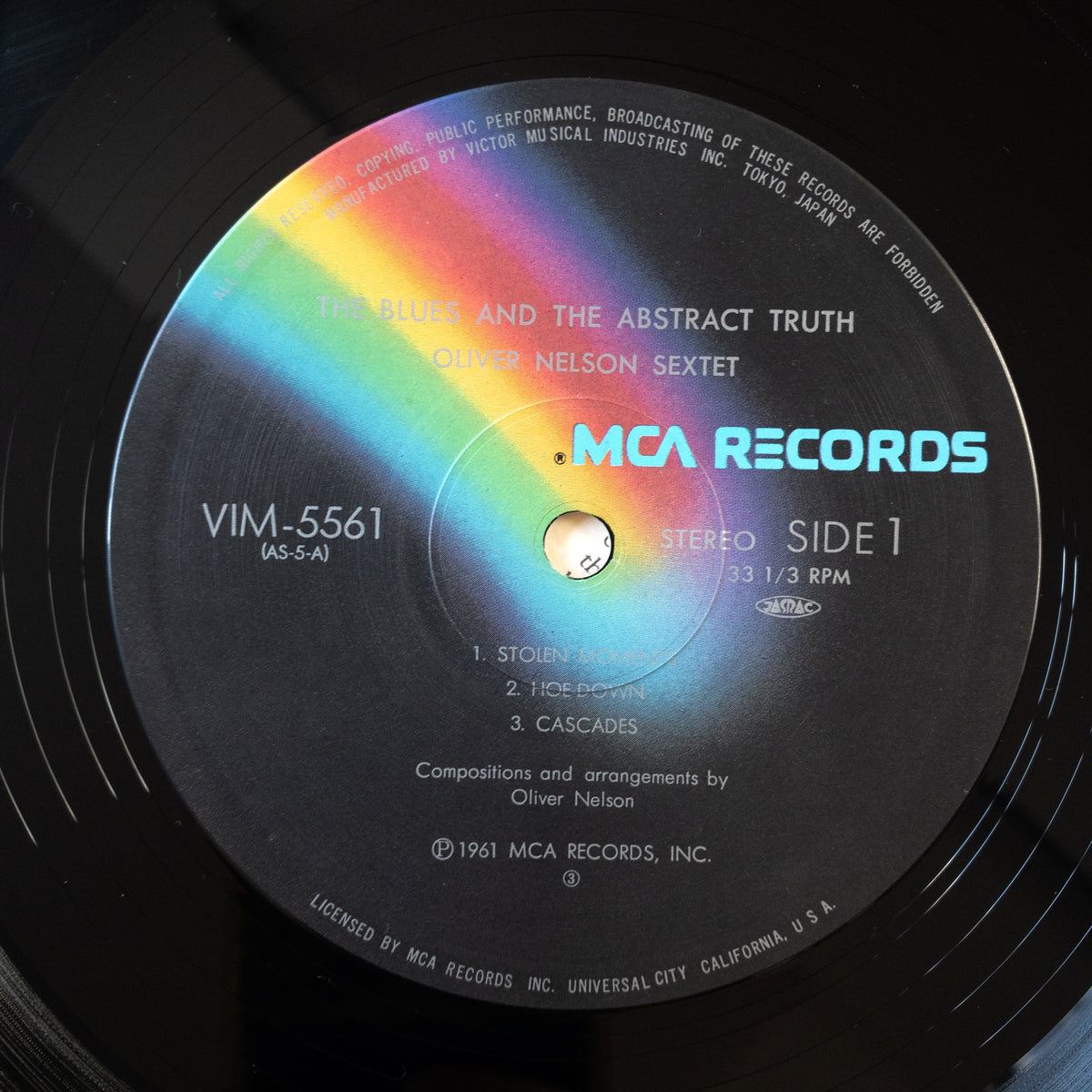 Oliver Nelson – The Blues And The Abstract Truth LP