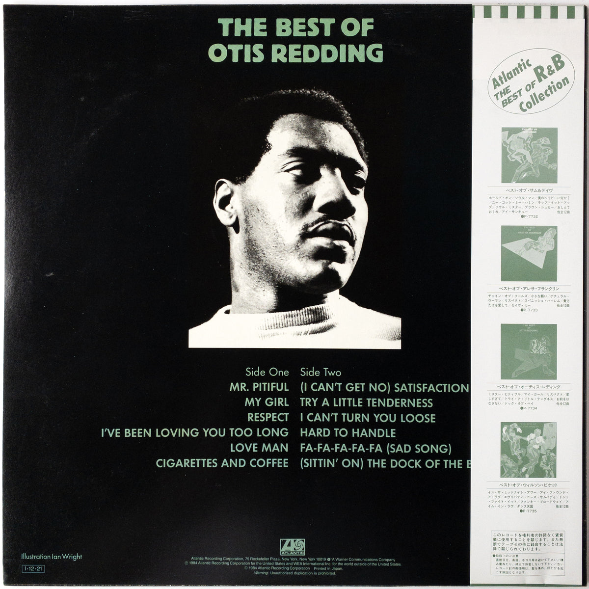 Otis Redding – The Best Of Otis Redding LP