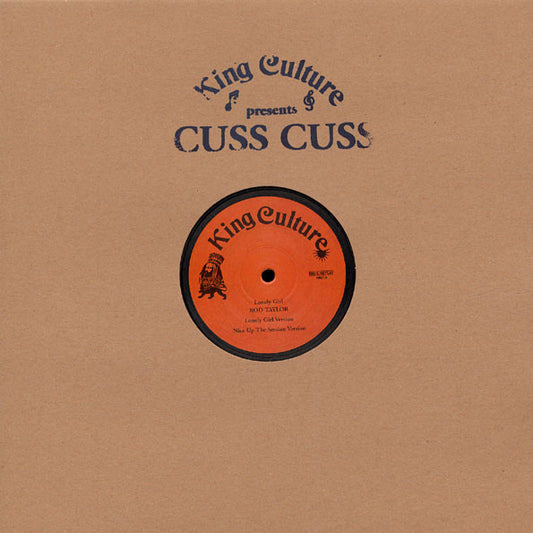 Rod Taylor / Barry Brown - King Culture Presents Cuss Cuss 12"