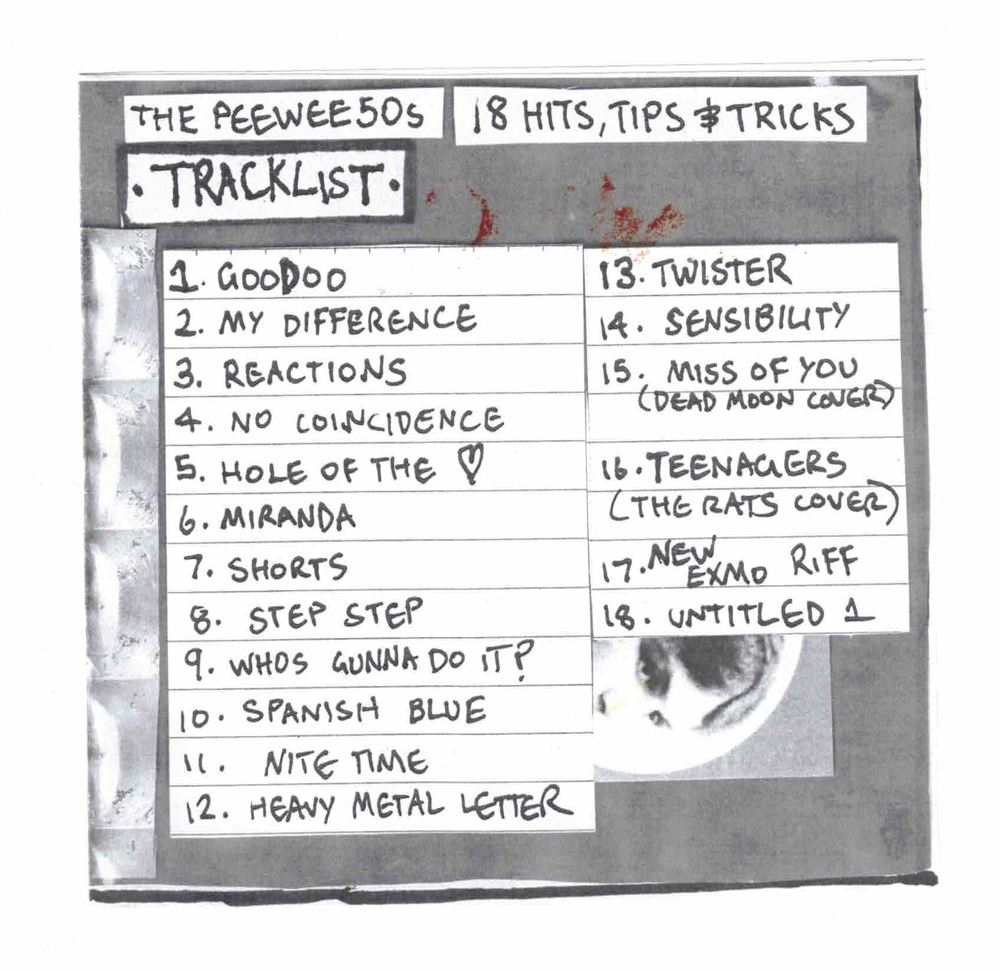 The PeeWee50s - 18 Hits, Tips & Tricks CD-R