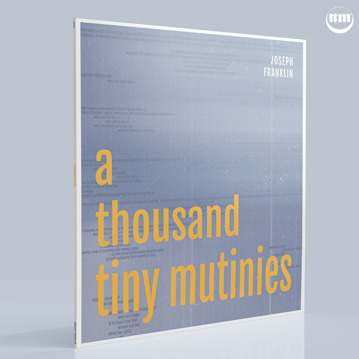Joseph Franklin - A Thousand Tiny Mutinies LP