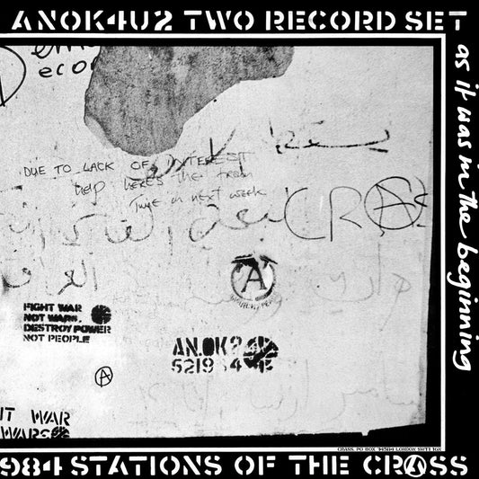 Crass - Stations Of The Crass 2LP