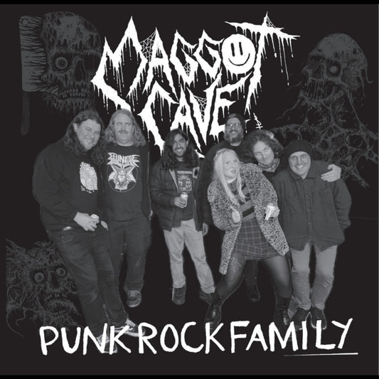 Maggot Cave - Punk Rock Family: Live In Canberra CD-R