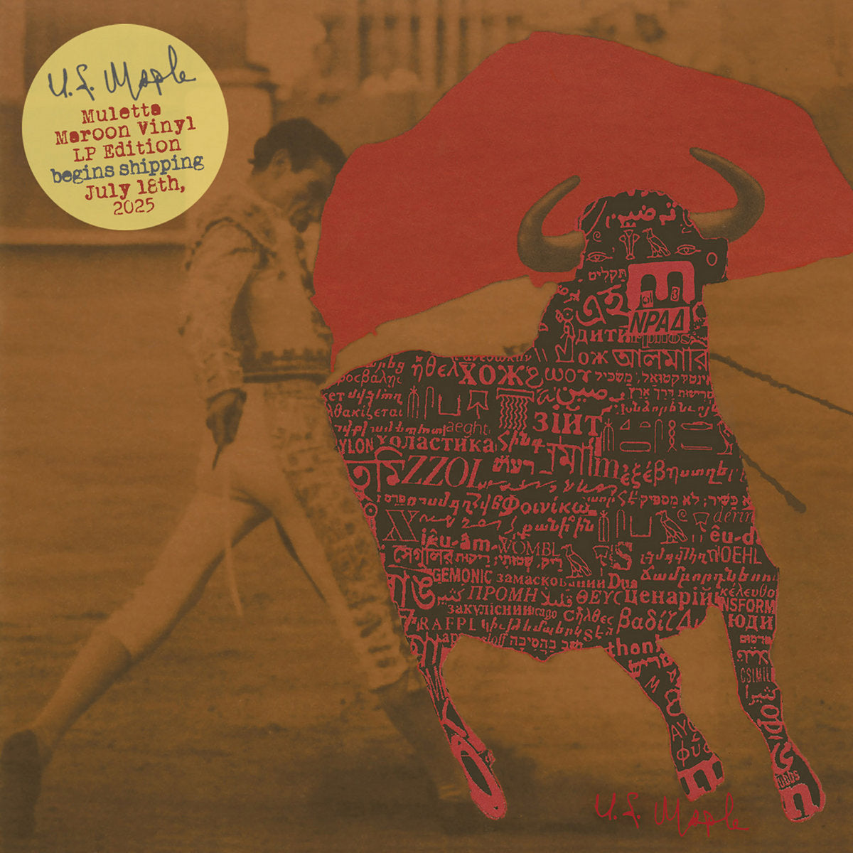U.S. Maple - Long Hair In Three Stages LP
