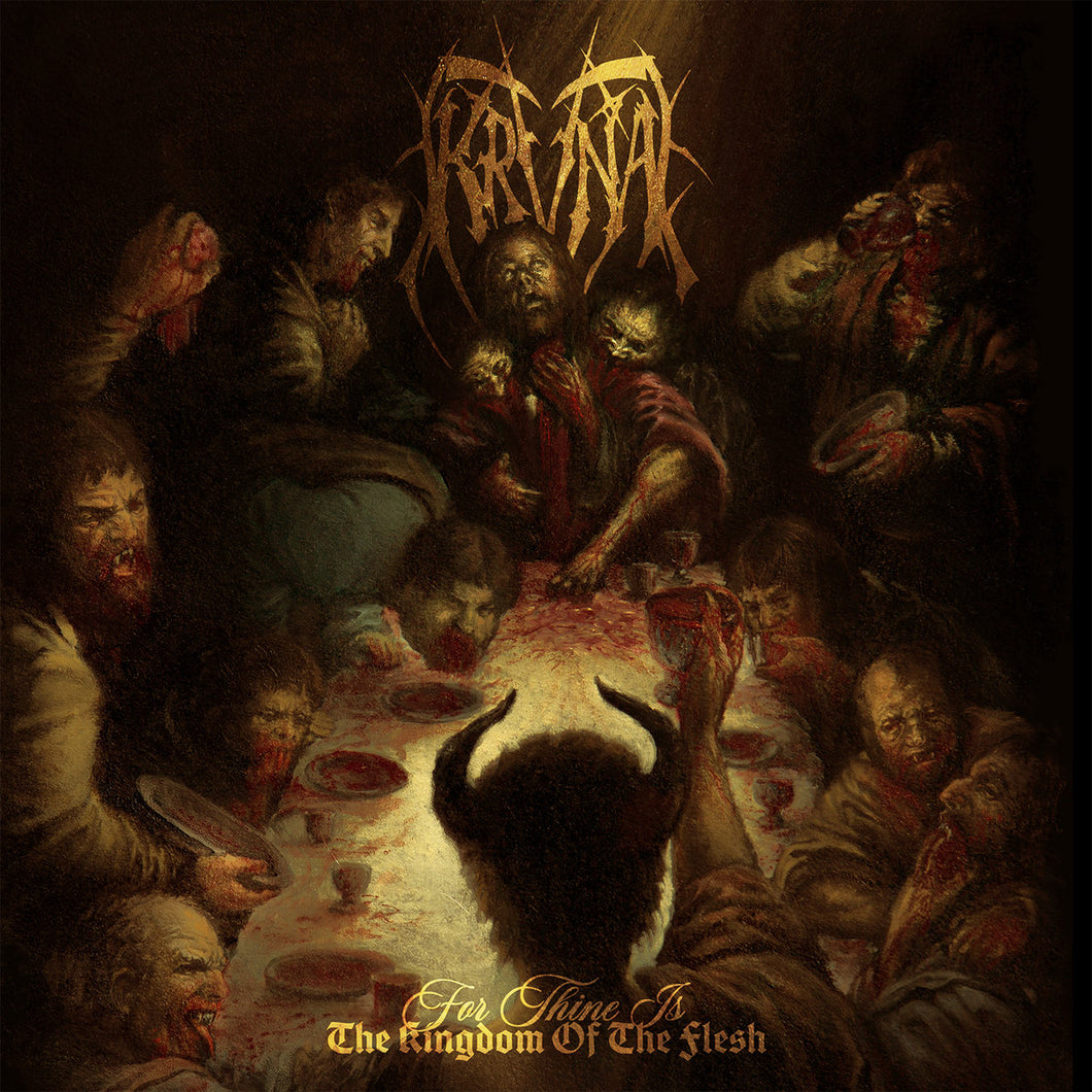 Krvna - For Thine Is The Kingdom Of The Flesh CD
